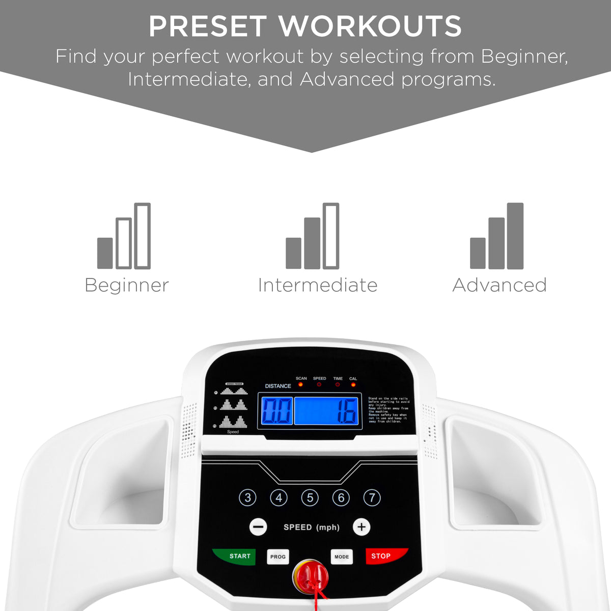 SUGIFT 800W Folding Electric Treadmill, Motorized Fitness Exercise Mac