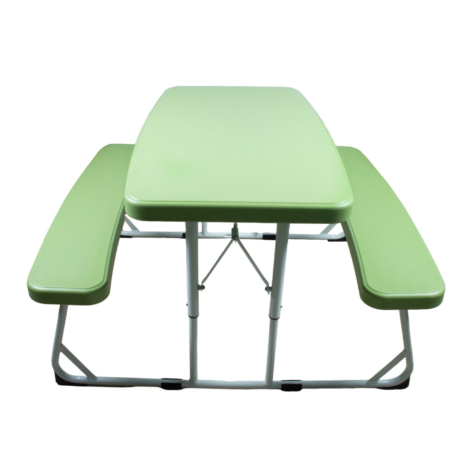 SUGIFT Kids Picnic Table Set Green