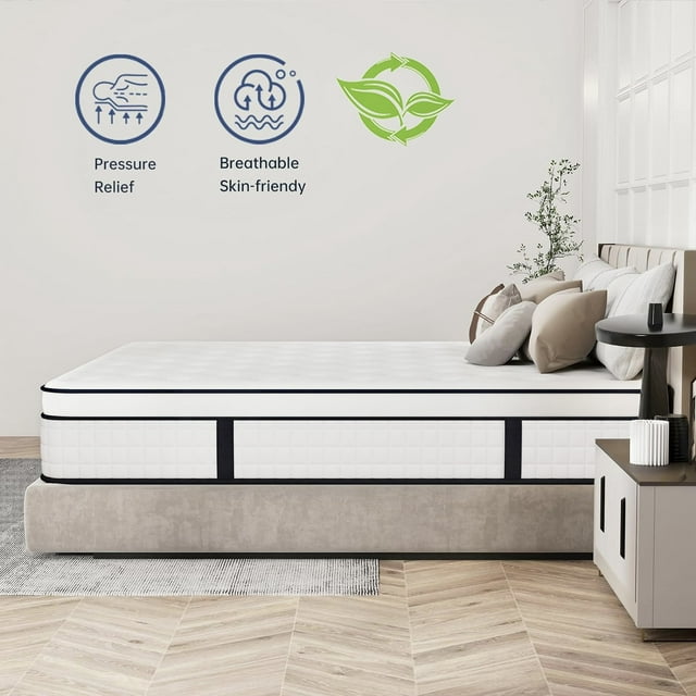 SUGIFT 10in Comfort Innerspring Mattress, Full