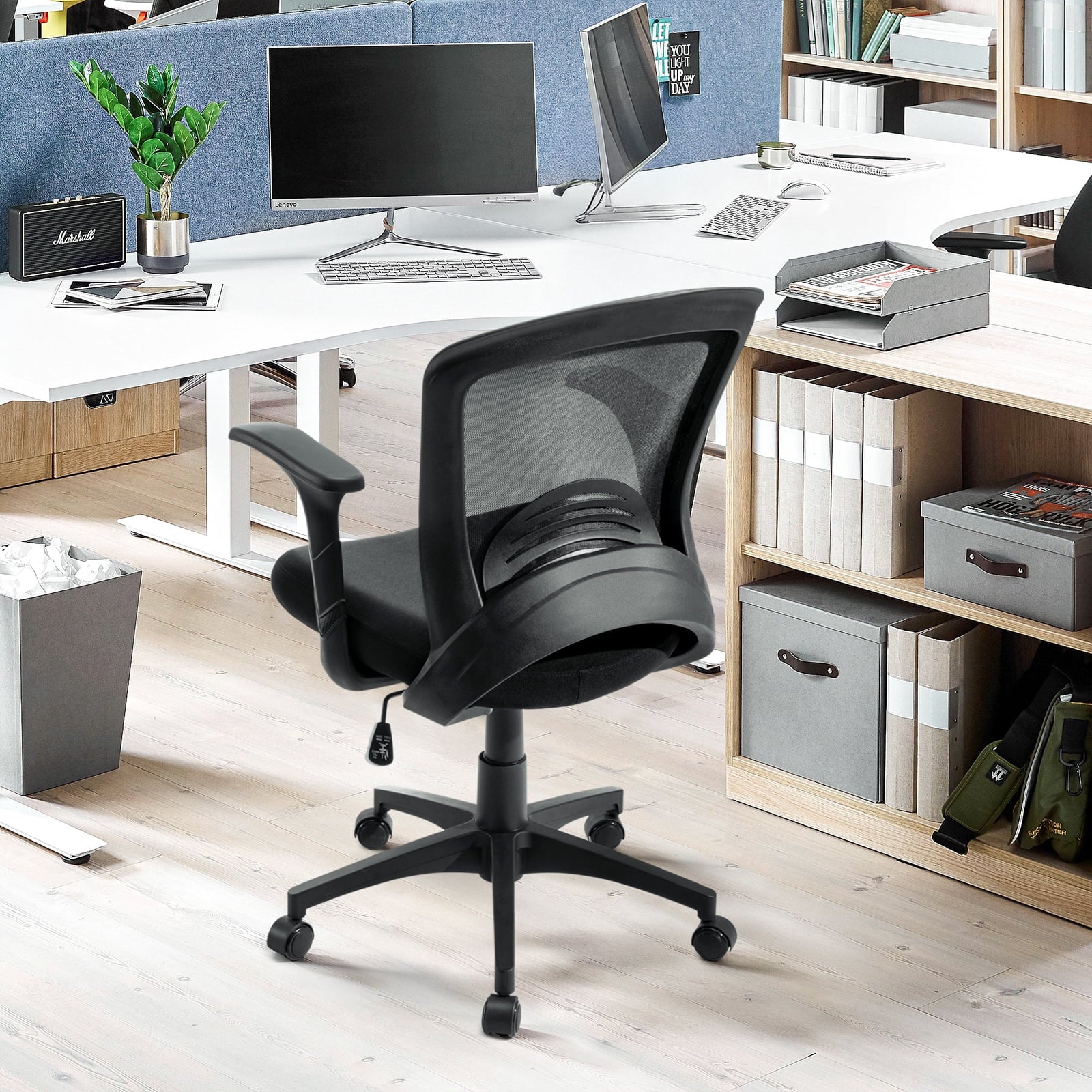 SUGIFT Office Chair, Ergonomic Desk Chair Breathable Mesh Chair, Black