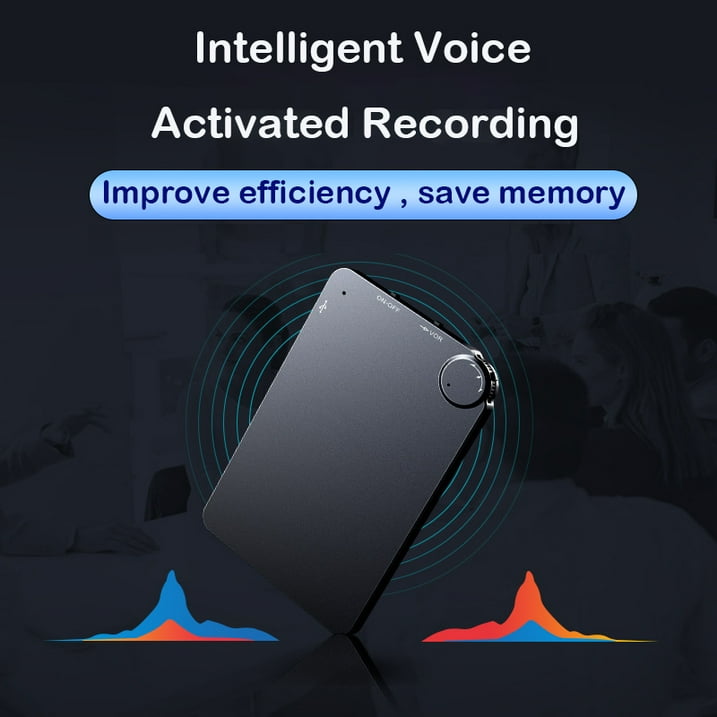 SUGIFT Mini Voice Recorder 32 G Voice Activated Recorder Audio Recorder for WorkLectures Meetings Interviews
