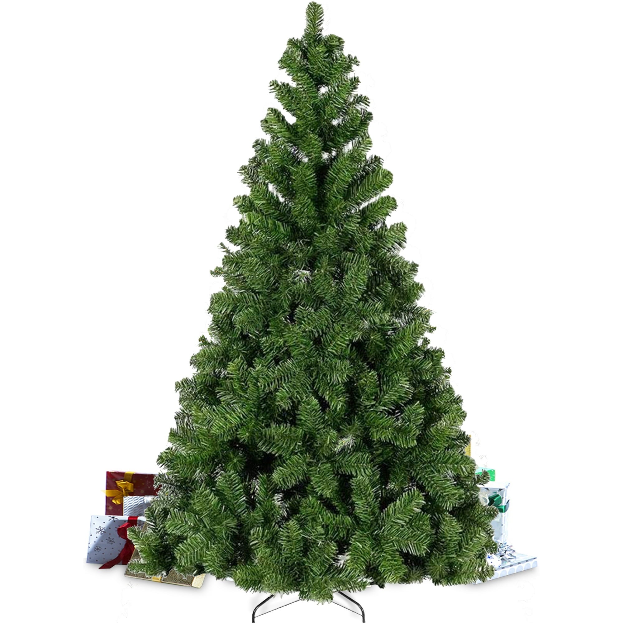 6ft Artificial Christmas Tree High-Quality Xmas Tree with 1000 Branch Tips for Home, Office, Shop Decoration