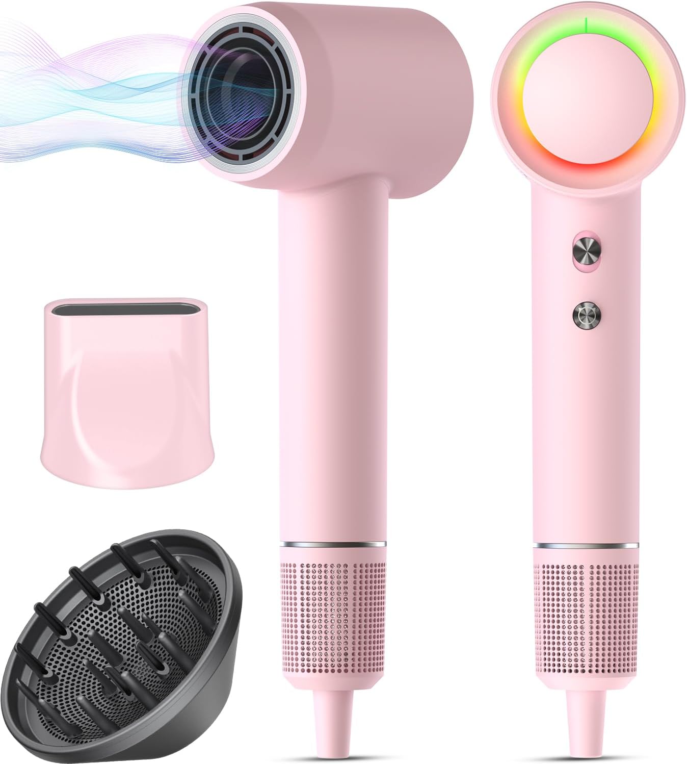 SUGIFT Hair Dryer, 160000 RPM Professional High-Speed Blow Dryer 500 Millions Negative Ionic Care Hair Dryer for Fast Drying, Low Noise Thermo-Control Hairdryer
