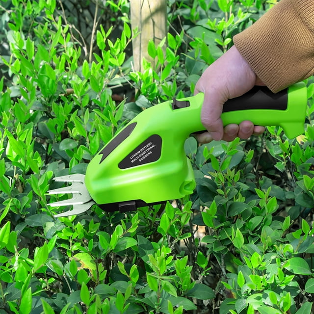 SUGIFT 2-in-1 Grass Shear and Hedger, Green