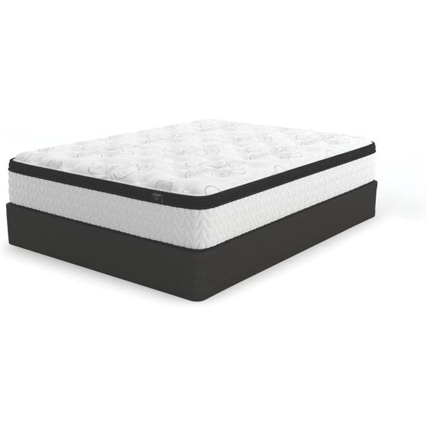 SUGIFT 12 Inch Plush Hybrid Mattress, Queen