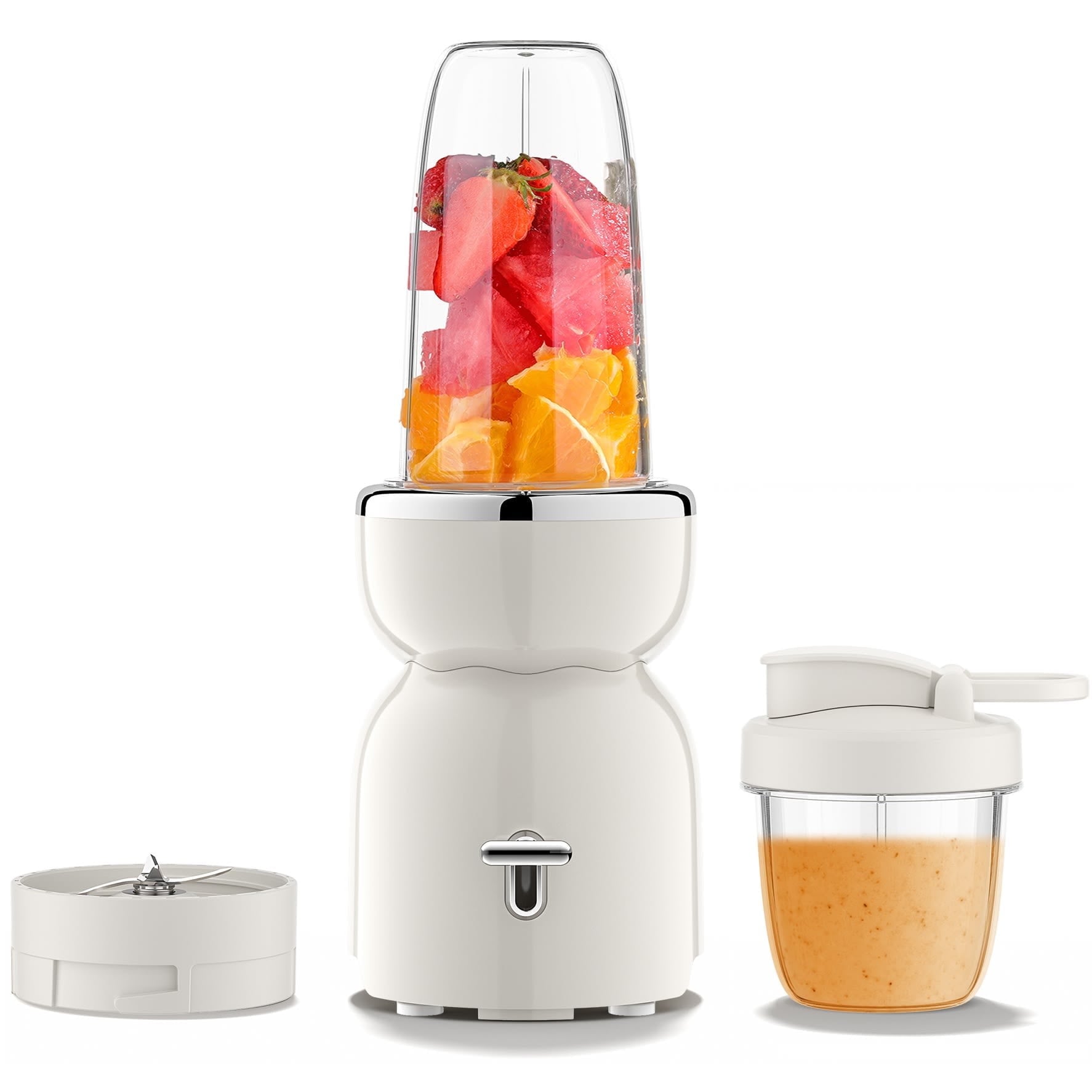 SUGIFT 400W Multipurpose Blender for Smoothies Personal Blenders with 14oz No-BPA Portable Bottle for Kitchen Cream