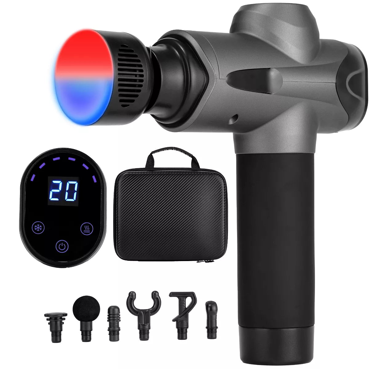 SUGIFT Thermacool Body Massager Handheld Muscle Massage Gun Deep Tissue Massager