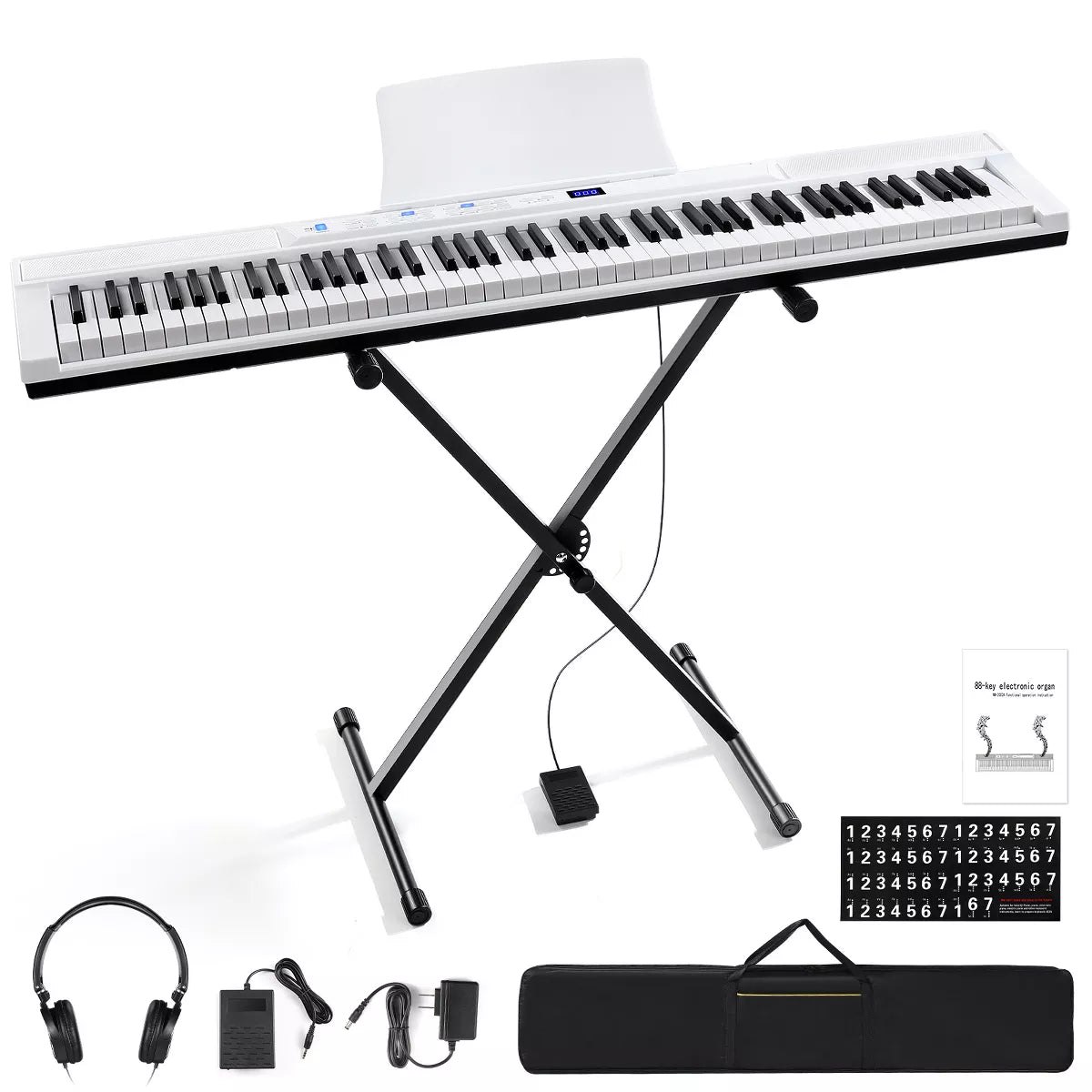 SUGIFT 88 Key Digital Piano Keyboard