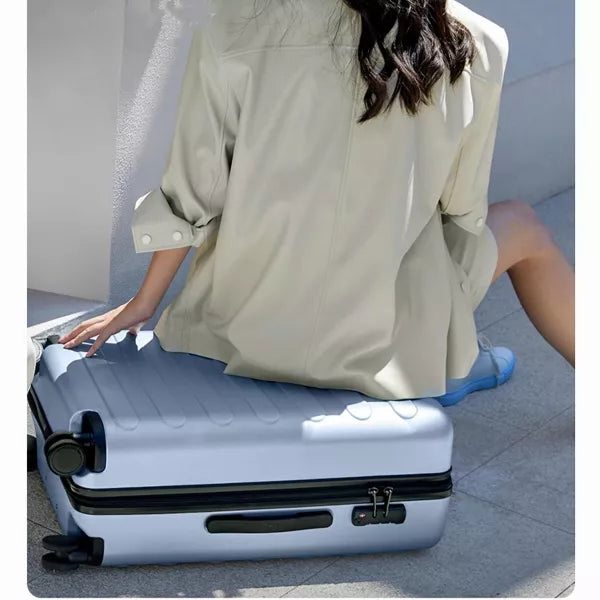 SUGIFT 20in Carry-On Luggage Lightweight and Hardshell Luggage with Spinner Wheels and YKK Zipper