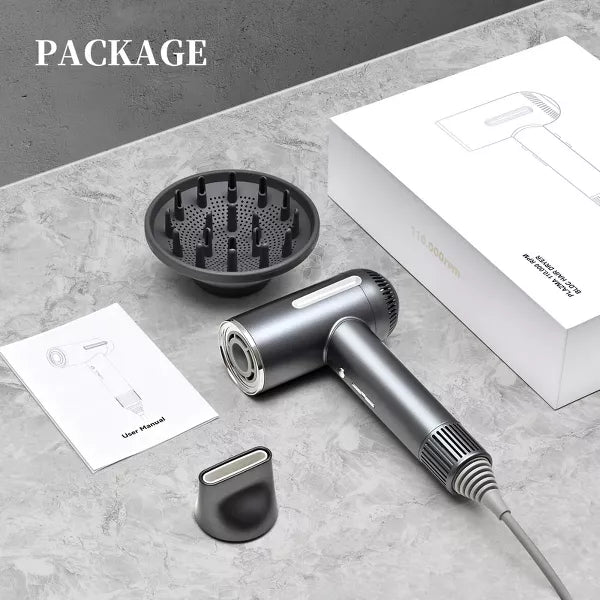 SUGIFT 1600W High Speed Ionic Blow Dryer with Diffuser