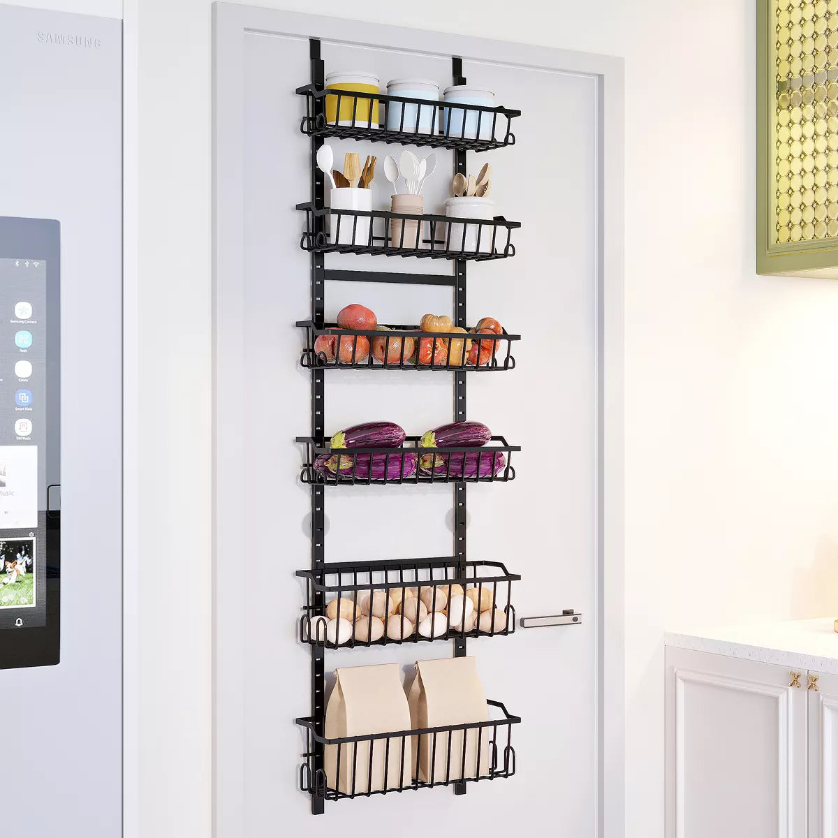 SUGIFT Over-the-Door Pantry Organizer