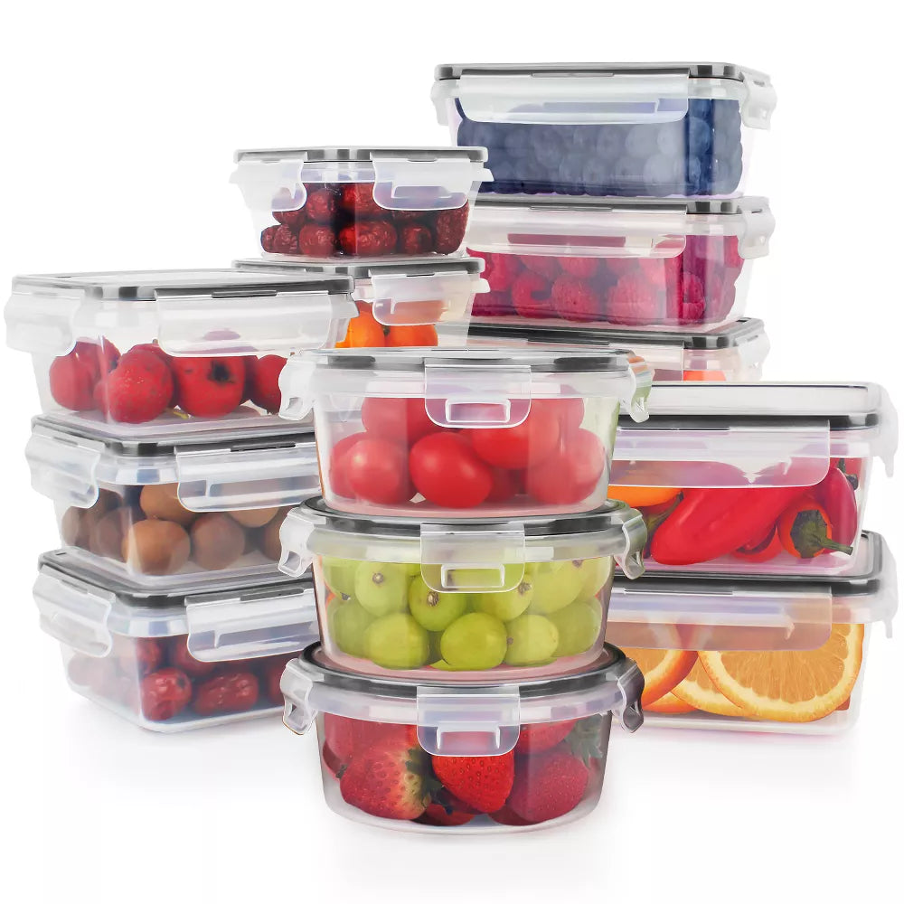 SUGIFT 16 Pack Food Storage Containers Set