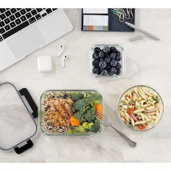 SUGIFT 24 PCS Food Storage Containers with Lids Airtight
