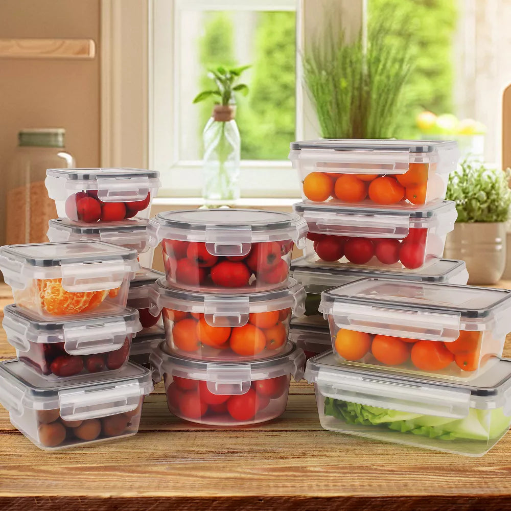 SUGIFT 16 Pack Food Storage Containers Set
