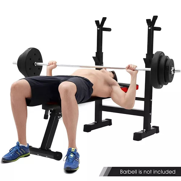 SUGIFT Adjustable Weight Bench Multi-Function Foldable Workout Bench Strength Training Equipment for Home and Gym