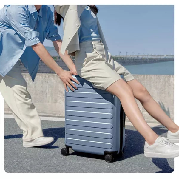 SUGIFT 20in Carry-On Luggage Lightweight and Hardshell Luggage with Spinner Wheels and YKK Zipper