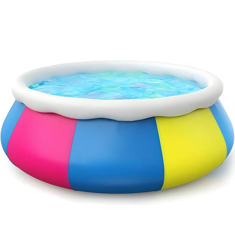 Inflatable Pool Inflatable Swimming Pool, Family Full-Sized Blow