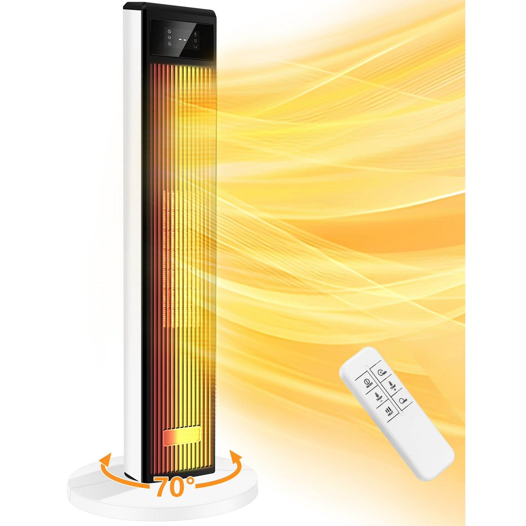 SUGIFT 29in Space Heater 1500W Tower Heater for Large Room