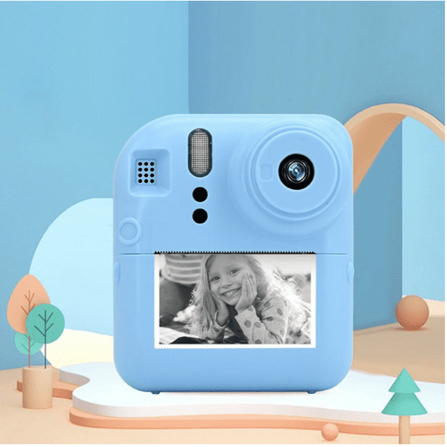 SUGIFT Kids Camera Instant Print Camera for Kids Digital Video Cameras for Toddler Girls Toys Age 6-12 Blue