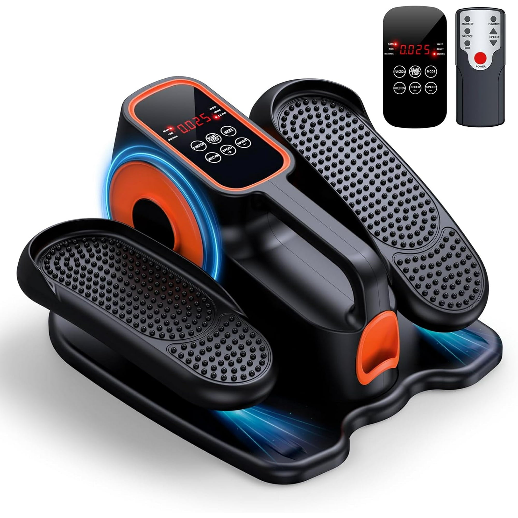 Under Desk Elliptical, Ellipse Leg Exerciser While Sitting for Seniors