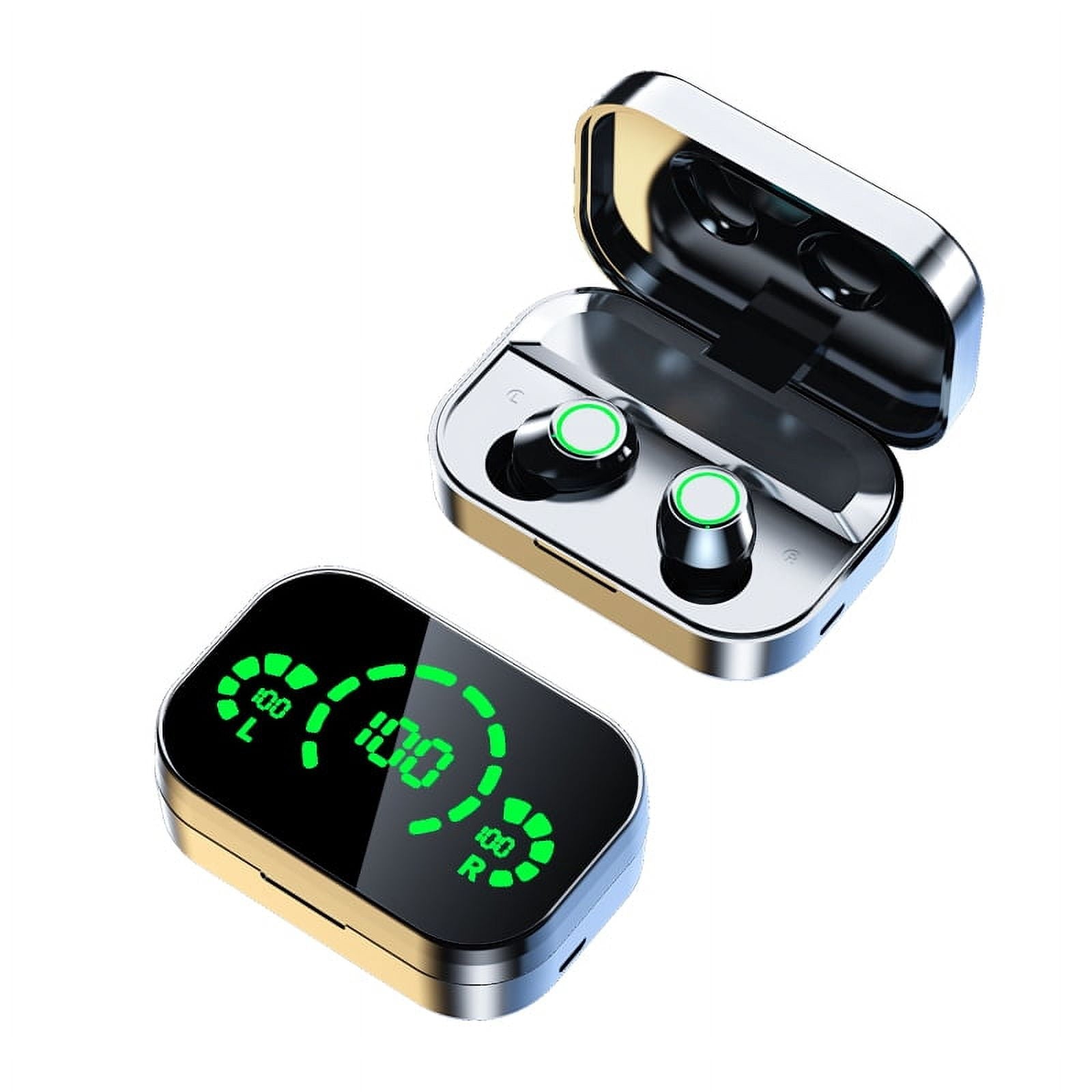 SUGIFT Wireless Bluetooth Earbuds, Lightweight In-Ear Headphones with Touch Control, Bluetooth 5.3, Long Battery Life and Stereo Sound for Sports, Gym, Workout