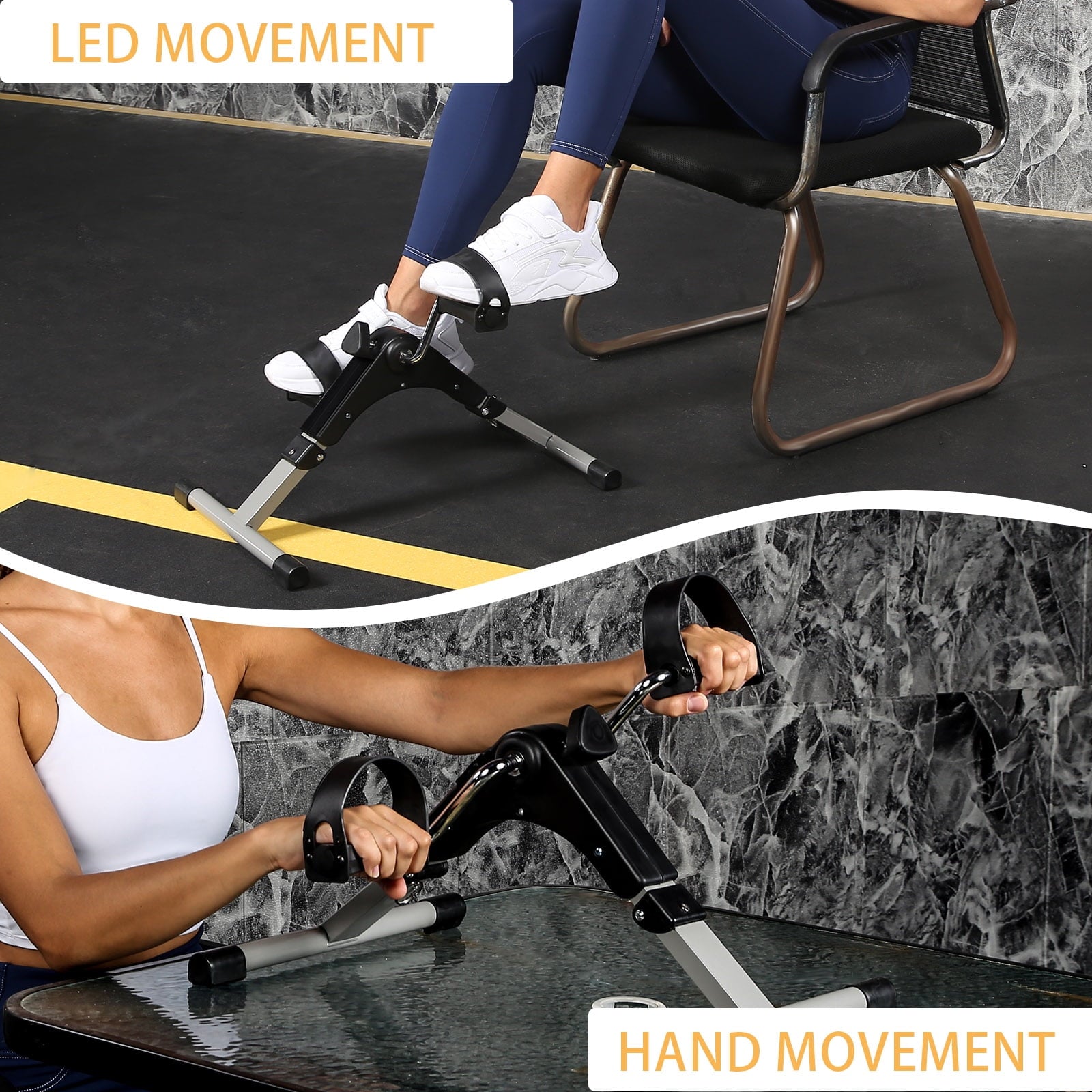 SUGIFT Under Desk Bike Pedal Exerciser