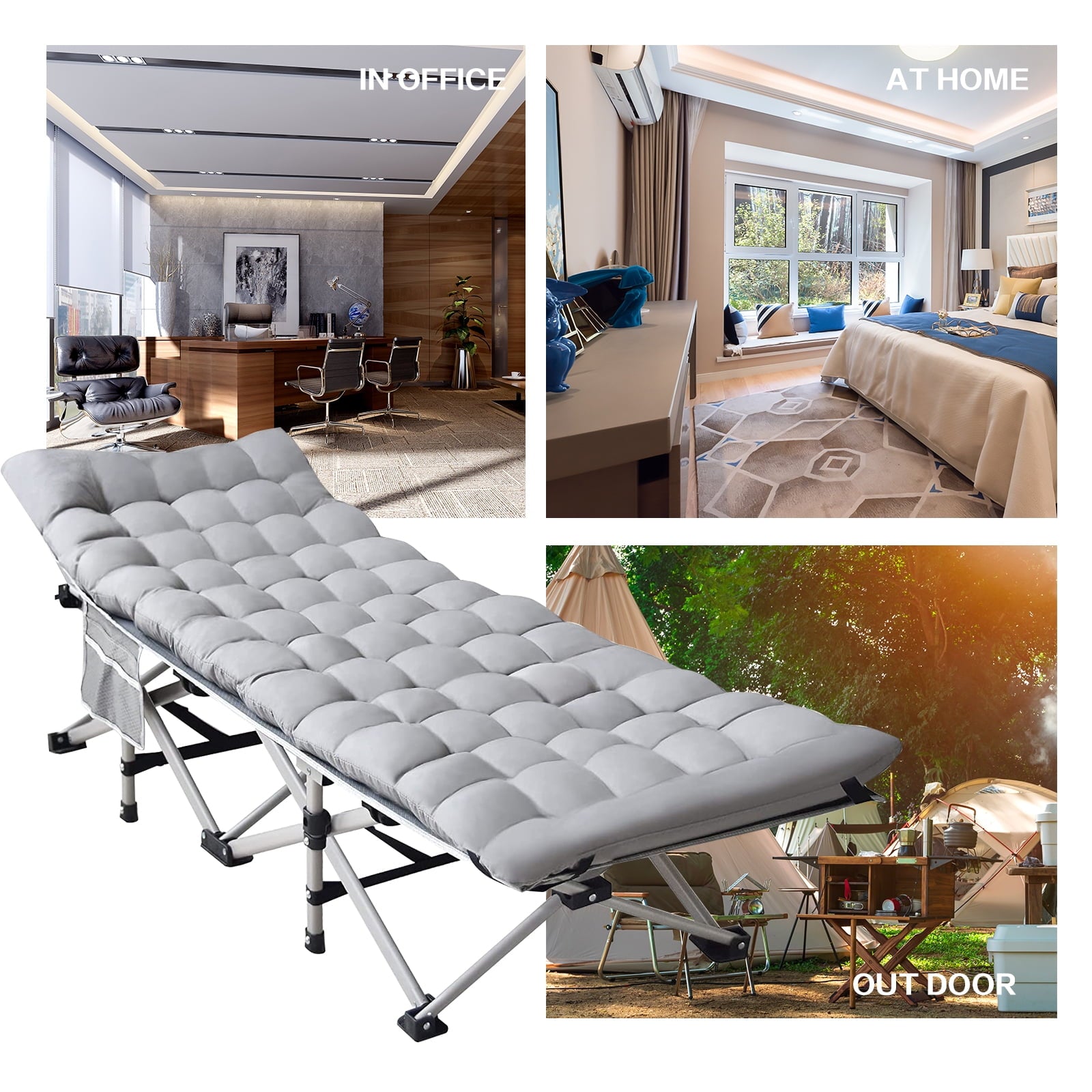 SUGIFT Camping Folding Cot Portable Folding Bed