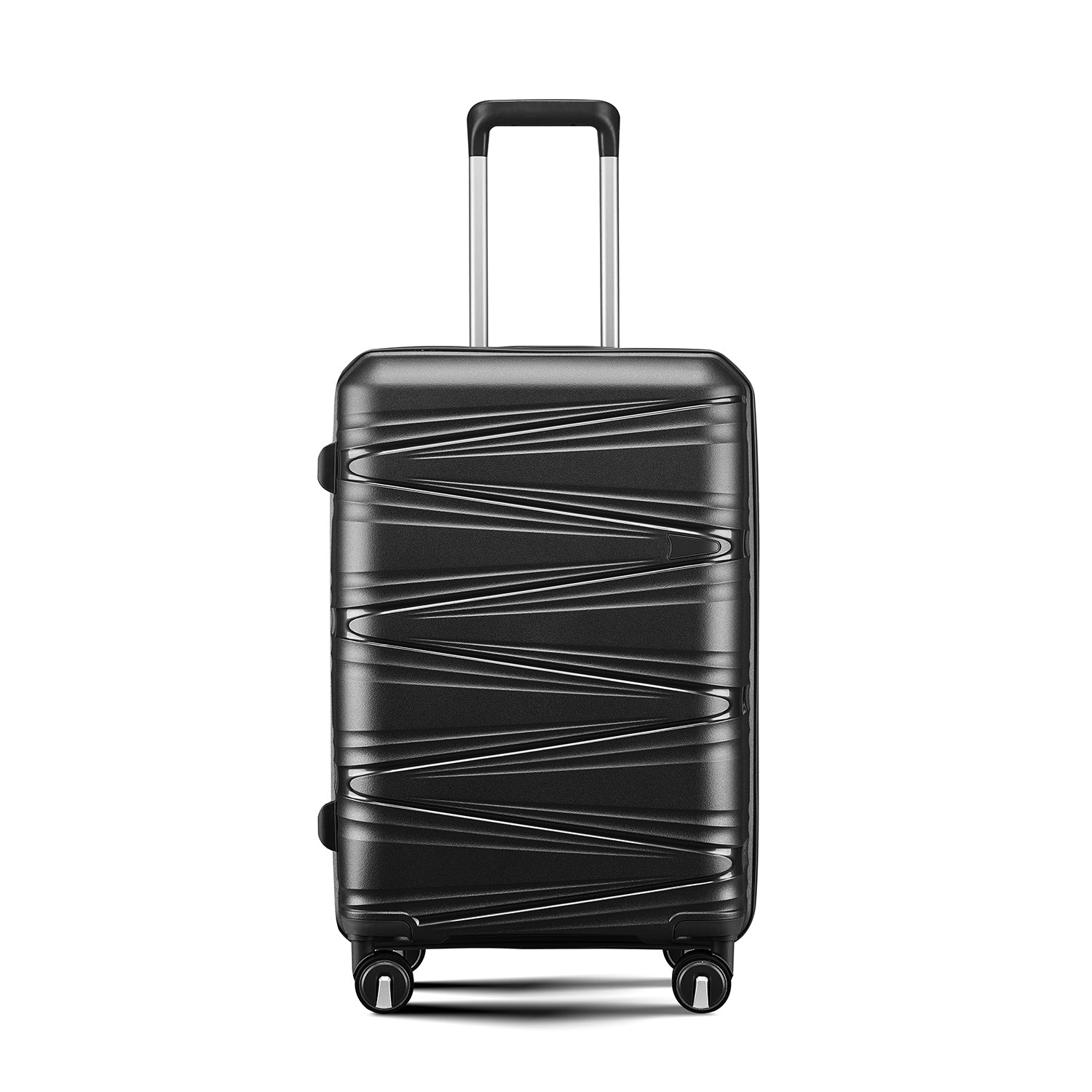 SUGIFT Luggage 4 Piece Sets(14/20/24/28), Hard Shell Lightweight TSA Lock Carry on Expandable Suitcase with Spinner Wheels Travel Set for Men Women