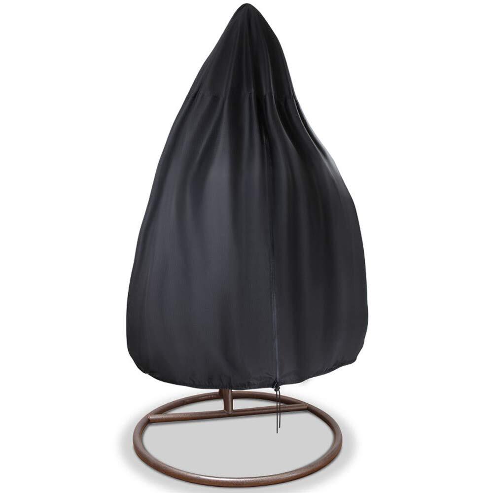 SUGIFT Egg Chair Cover Waterproof Swing Chair Cover with Zipper Patio Hanging Chair Cover 75 x 45 inches