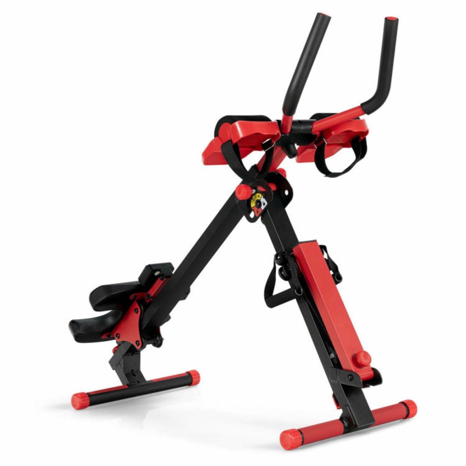 SUGIFT 4-in-1 Folding Rowing Machine with Control Panel for Home Gym