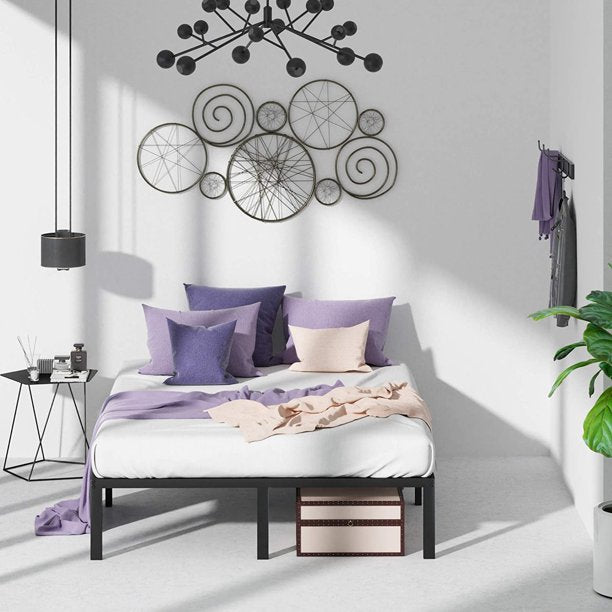SUGIFT 14 Inch Metal Platform Bed Frame, Twin