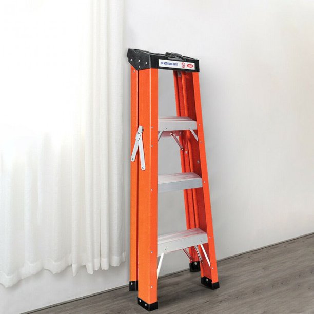 3-Step Ladder Folding Step Stool Platform