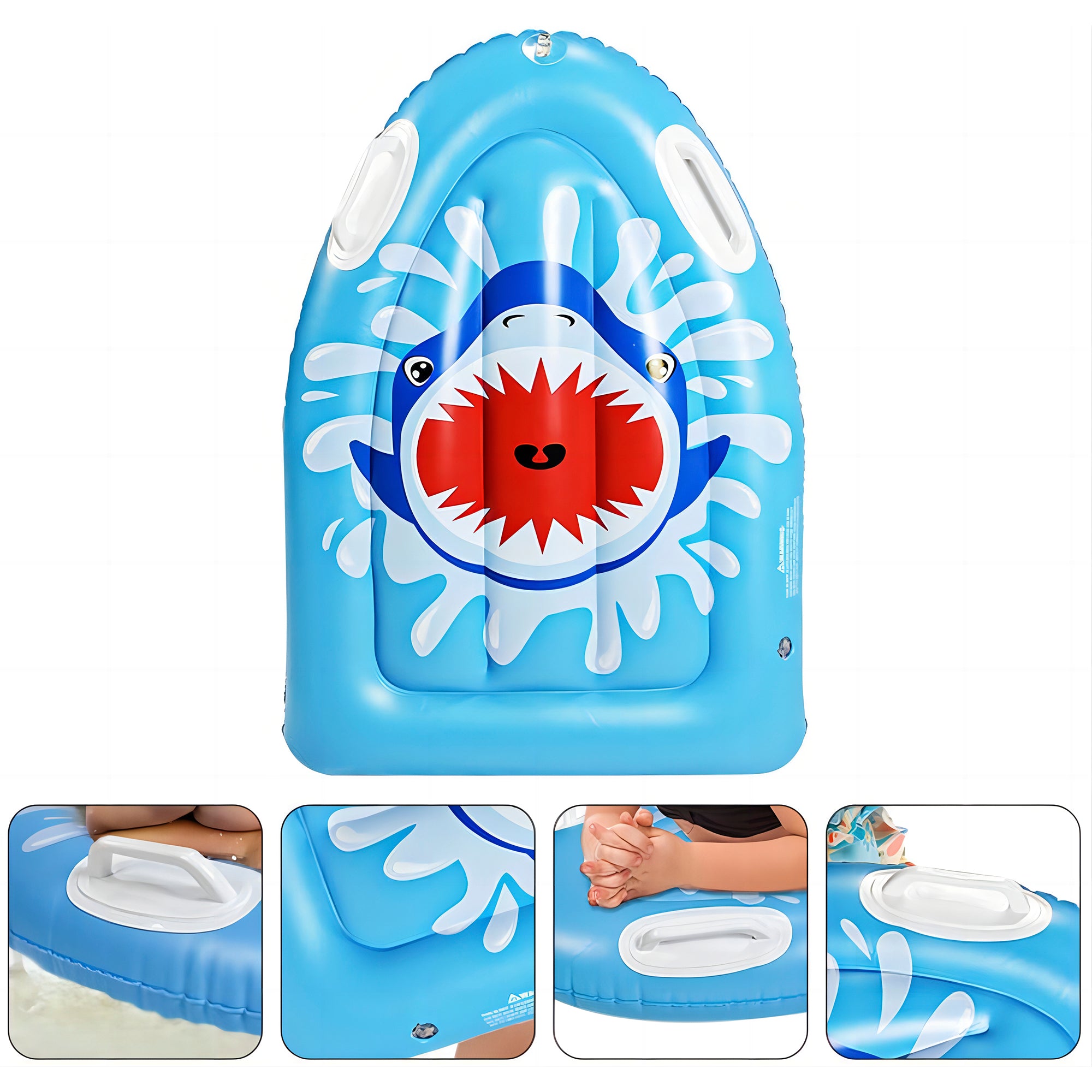 Children Cartoon Surfboard Toy Swimming Pool Float with Handles