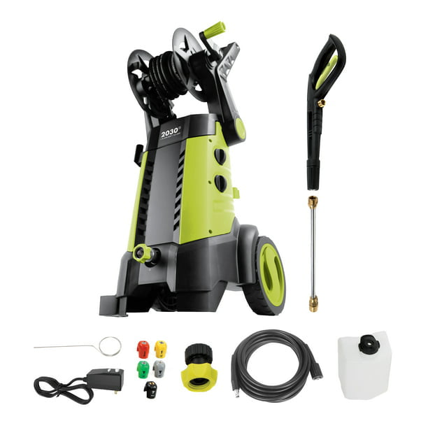 SUGIFT Electric Pressure Washer W/ Hose Reel, 14.5-Amp, 2030-PSI, 1.76-GPM