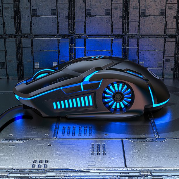 Gaming Mouse Wired USB Optical Computer Mice with RGB Backlit