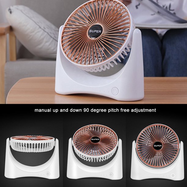 Cooling Air Circulator Fan Mini Desktop For Household Bedroom Office Portable