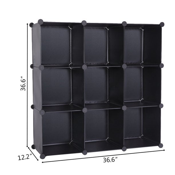 SUGIFT Cube Storage Organizer Plastic Cube Storage Shelves, Without Door