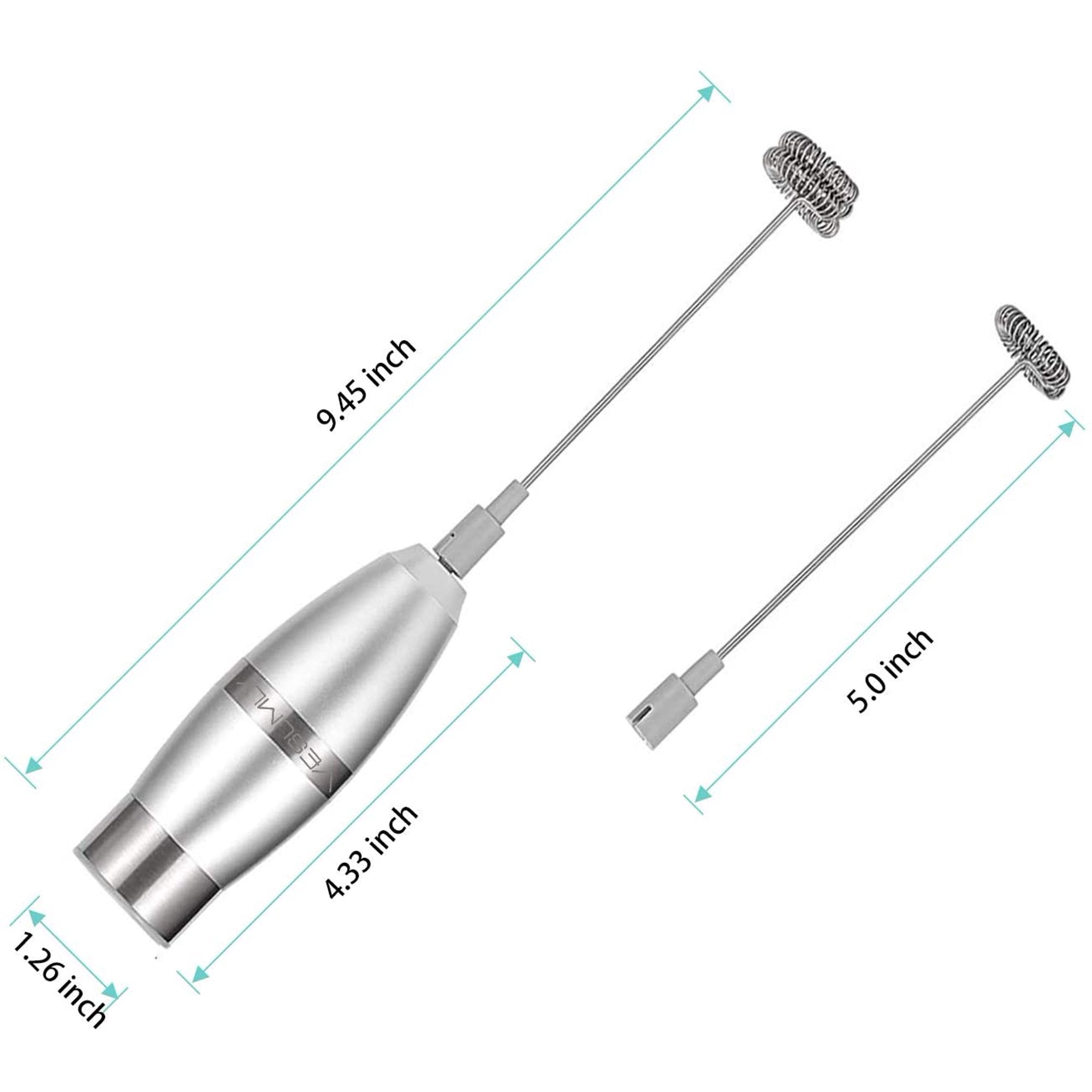 SUGIFT Electric Milk Frother Handheld Milk Foamer