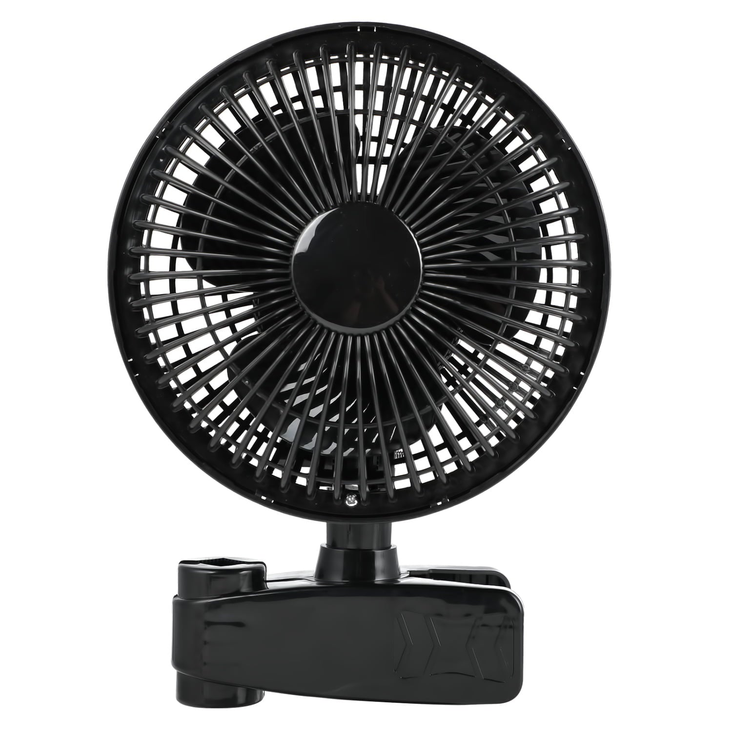 SUGIFT 6 Inch Grow Tent Poles Clip Fan, Monkey Fan, Manually Adjustable Angles, 15W, 2-Speeds Control, 63 inch Cord Length, Black