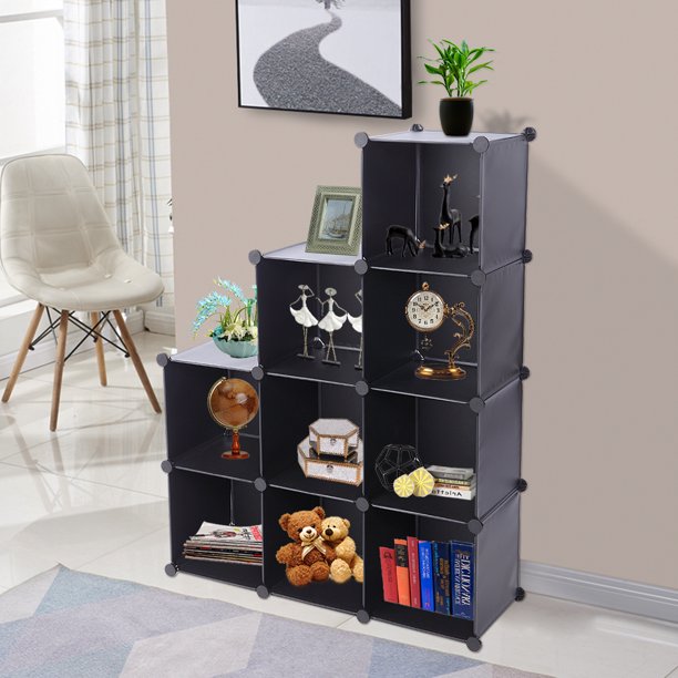 SUGIFT Cube Storage Organizer Plastic Cube Storage Shelves, Without Door