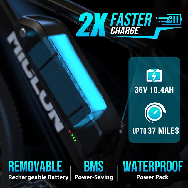 SUGIFT Cybertrack 100 Electric Bike for Adults