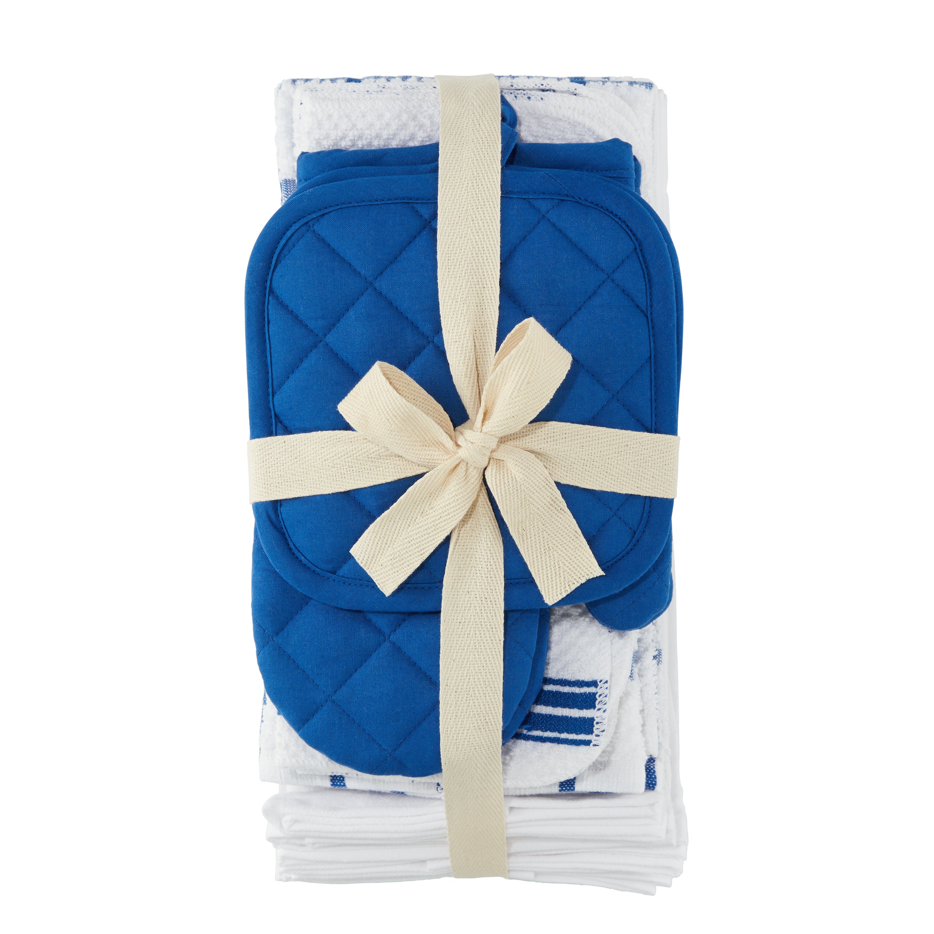 20 Piece Set, Terry & Flat Kitchen Towel, Dish Cloth, Flour Sack, Oven Mitt, Pot Holder