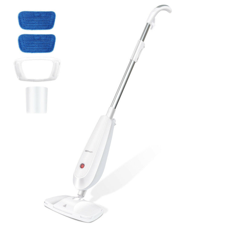 SUGIFT 1100 W Electric Steam Mop with Water Tank for Carpet Gray