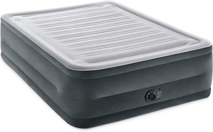 Deluxe Comfort Plush Air Mattress Series with Internal Pump