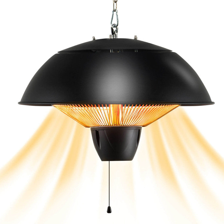 SUGIFT 1500W Electric Patio Heater with IPX4 Waterproof