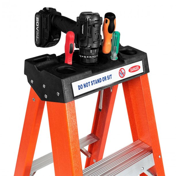 3-Step Ladder Folding Step Stool Platform