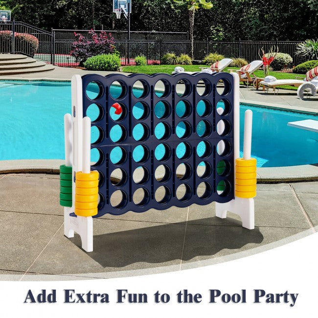 SUGIFT 4-to-Score 4 in A Row Giant Game Set for Kids Adults Family Fun