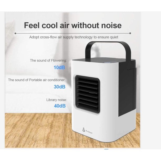 SUGIFT Portable Air Conditioner Fan Rechargeable Evaporative Air Cooler with Humidifier