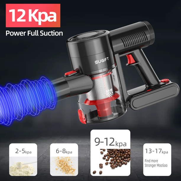 SUGIFT 4-in-1 Cordless Vacuum Cleaner