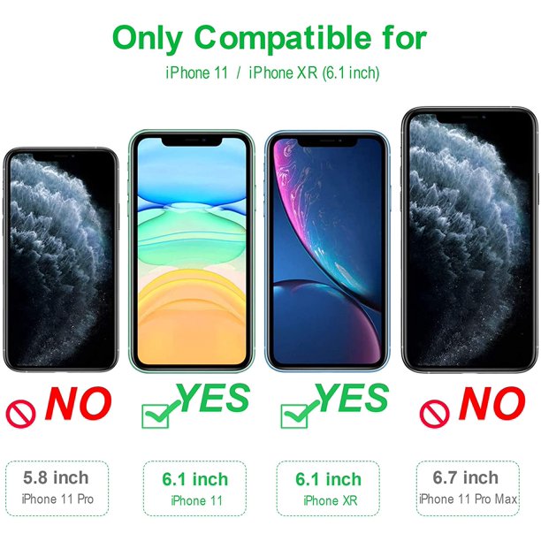 SUGIFT Screen Protector for iPhone 8 Plus / iPhone 7 Plus Anti Scratch Work with Most Case 6.1 inch 3 Pack